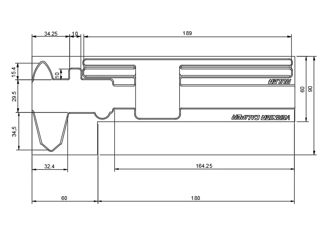 Giá đỡ thước kẹp và thước đo cho hệ thống BaBo - Image 2