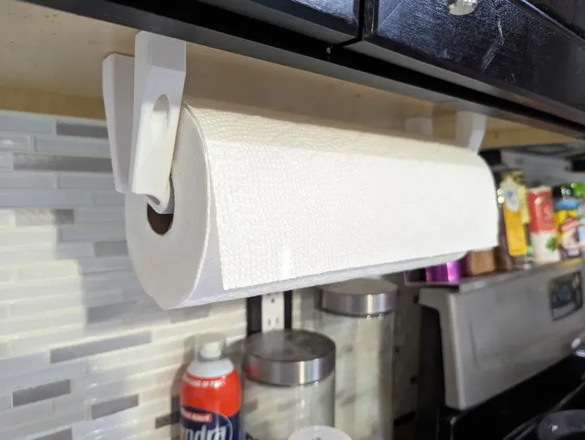 Giá đỡ cuộn giấy ăn tiêu chuẩn treo dưới tủ bếp - Image 2