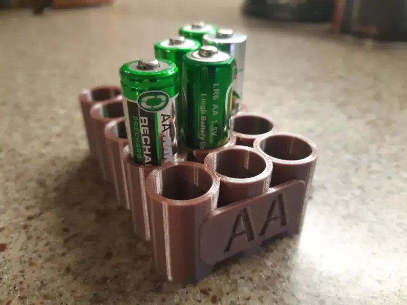 Giá đỡ pin AA cho 15 viên pin sạc - Image 1