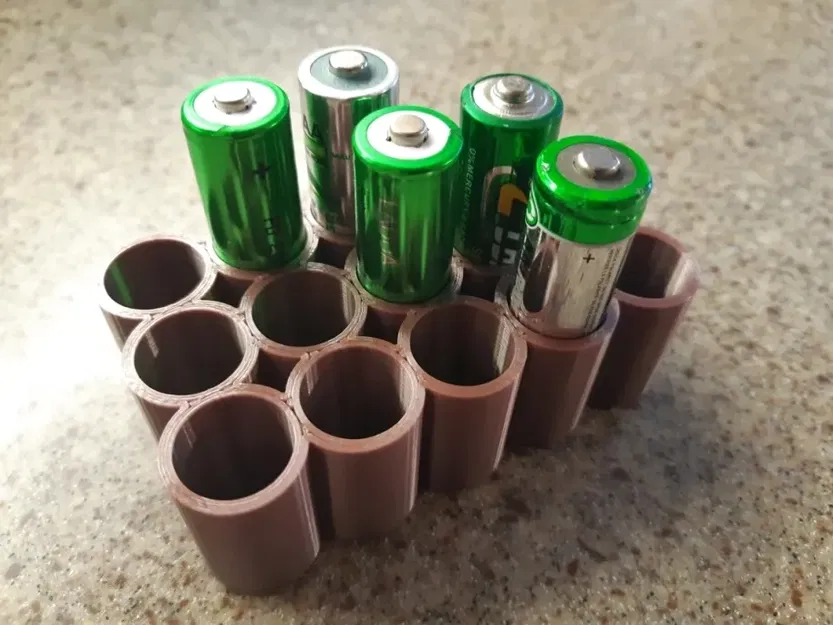 Giá đỡ pin AA cho 15 viên pin sạc - Image 2