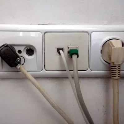 Nắp che ổ cắm tường RJ11 RJ45 tùy chỉnh