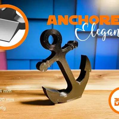 Giá đỡ cửa hình neo sang trọng và tinh tế