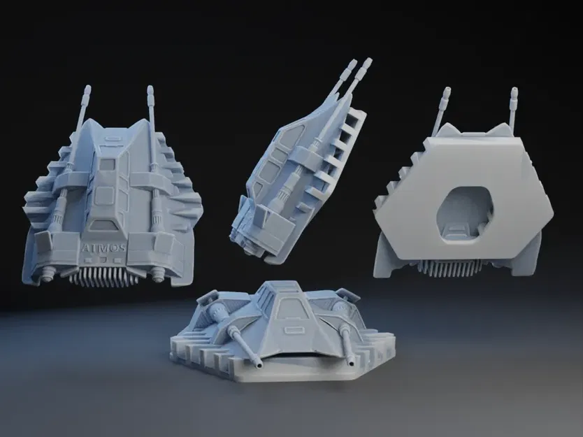 Biểu tượng làm mát ATMOS cho Hoth Snow Speeder - Image 1