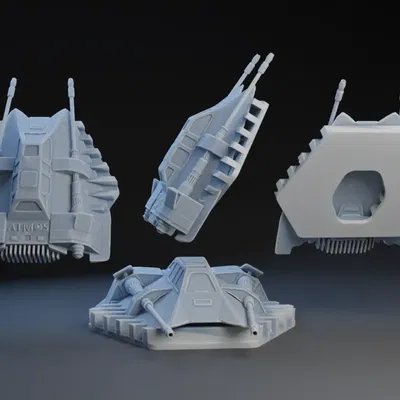 Biểu tượng làm mát ATMOS cho Hoth Snow Speeder