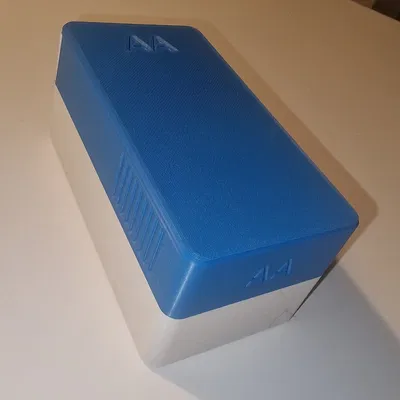 Hộp đựng pin cho pin AA và AAA với nắp trượt