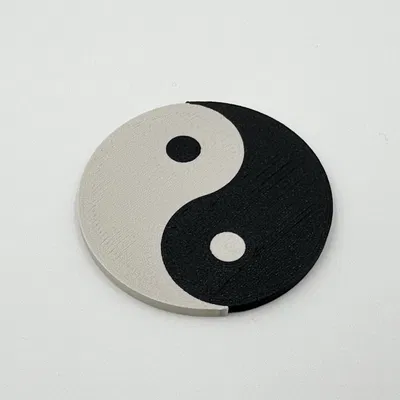 Nam châm tủ lạnh Yin & Yang 5cm
