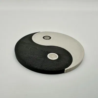Nam châm tủ lạnh Yin & Yang 5cm