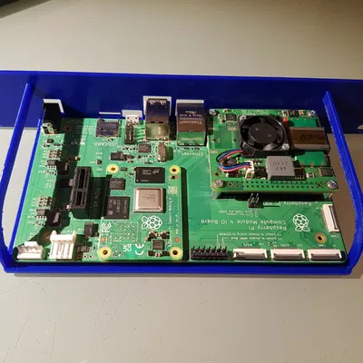 Giá đỡ Raspberry Pi CM4 IO Board cho giá đỡ 10 inch