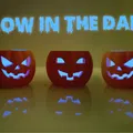 Đèn tealight phát quang cho bí ngô Halloween - Thumbnail 1