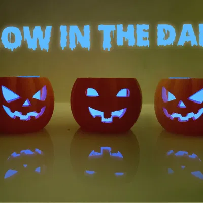 Đèn tealight phát quang cho bí ngô Halloween