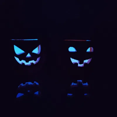 Đèn tealight phát quang cho bí ngô Halloween