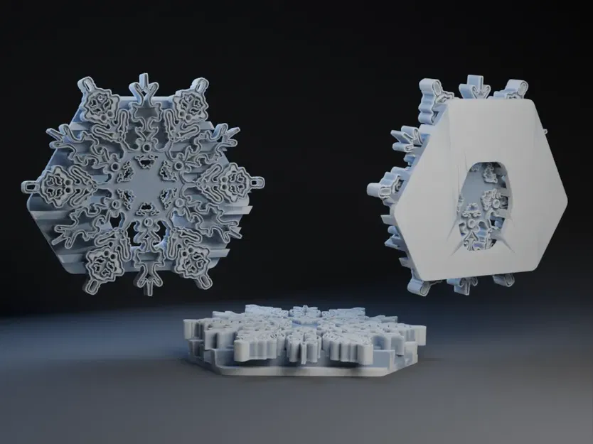 Biểu tượng làm mát Atmos hình bông tuyết - Image 1