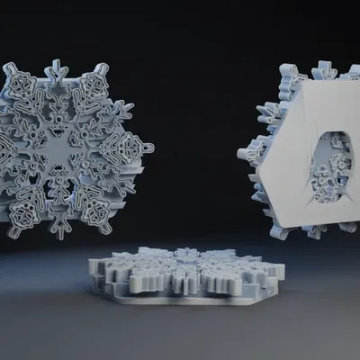 Biểu tượng làm mát Atmos hình bông tuyết