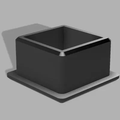 Nắp vuông cho ống vuông 15x15mm