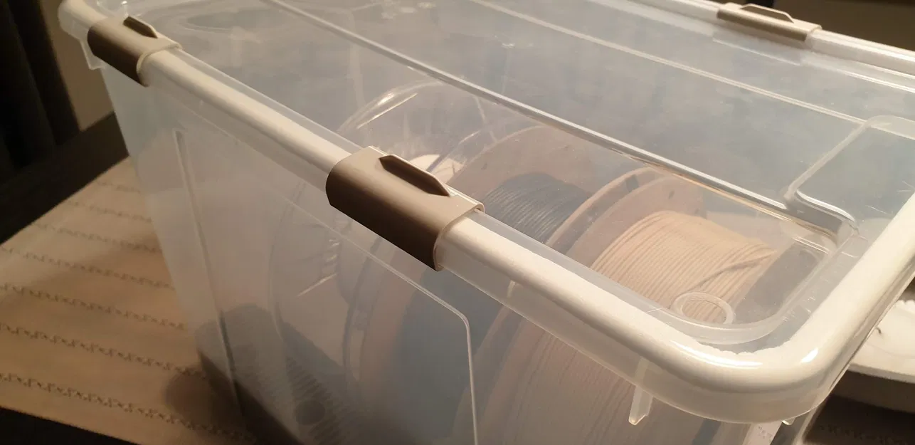 Cặp kẹp nắp cho hộp IKEA Samla kích thước 5/11/22L & 45/65L - Image 3