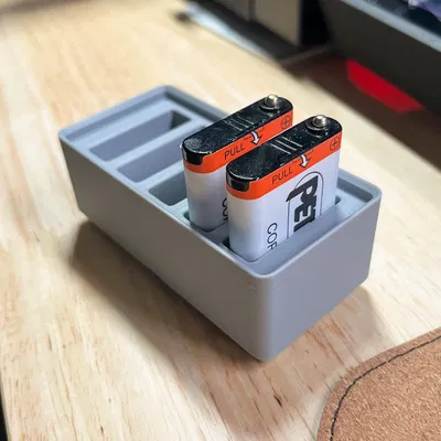 Thùng Gridfinity cho 5 pin Petzl Core