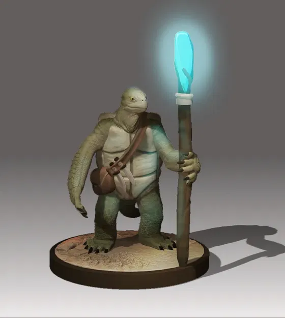 Nhân vật phù thủy Tortle trong Dungeons & Dragons - Image 1