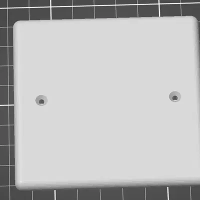 Nắp hộp điện lắp đặt hình vuông