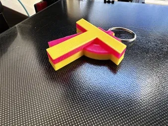 Móc khóa chữ cái tùy chỉnh độc đáo từ dịch vụ in 3D - Image 1