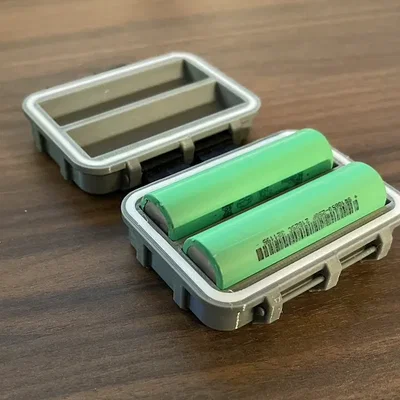 Hộp chắc chắn cho pin 18650