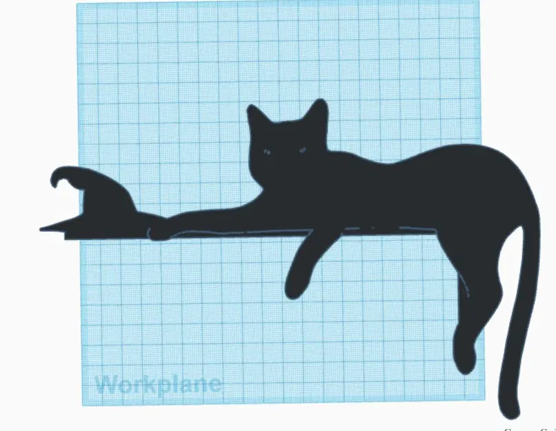 Giá đỡ cửa cho mèo phiên bản phù thủy Halloween - Image 2