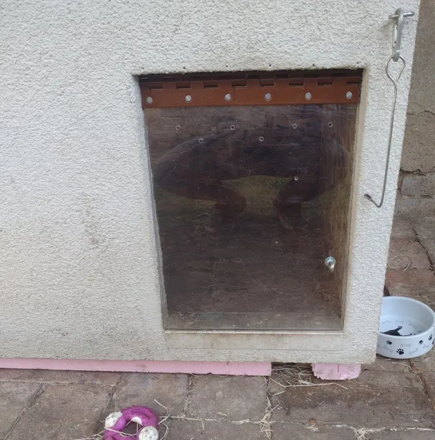 Bản lề cho plexiglas lật cho chuồng chó - Image 3