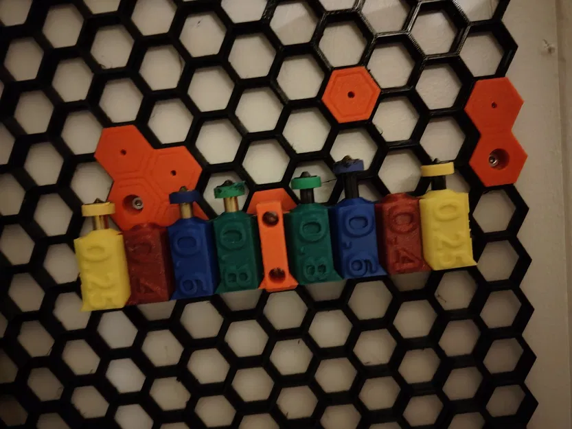 Giá đỡ vòi phun e3d revo cho tường tổ ong - Image 1