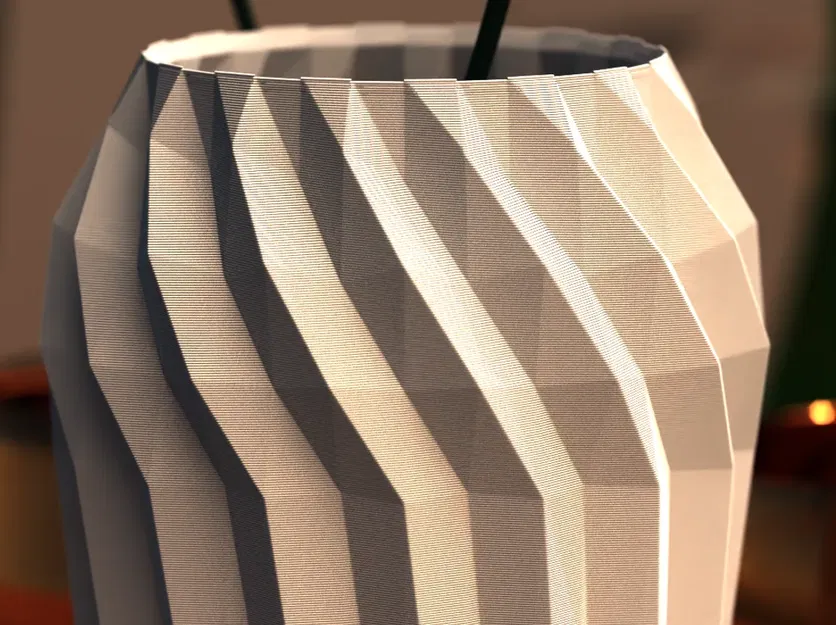 Bình hoa hình học hiện đại đa năng và bền chắc - Image 2