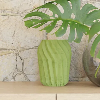 Bình hoa hình học hiện đại đa năng và bền chắc