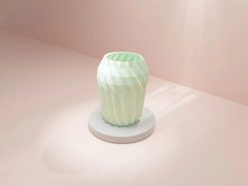 Bình hoa hình học hiện đại đa năng và bền chắc - Image 4