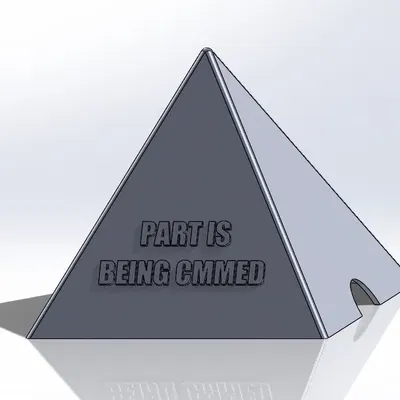 Biểu tượng hình nón giao thông 5x5 cho quy trình CMM