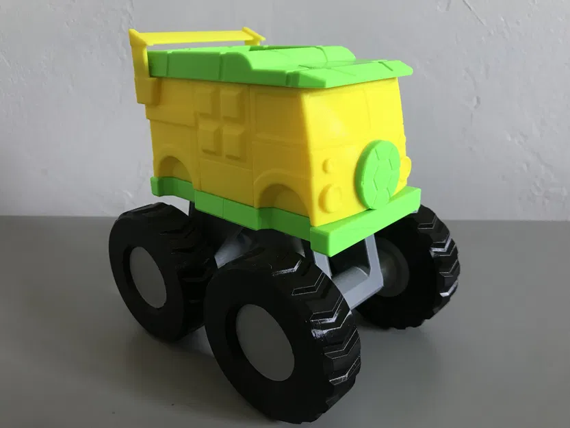 Xe tải quái vật Mini Party Wagon của TMNT - Image 1
