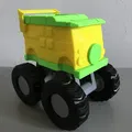 Xe tải quái vật Mini Party Wagon của TMNT - Thumbnail 1