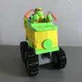 Xe tải quái vật Mini Party Wagon của TMNT - Thumbnail 2
