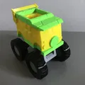 Xe tải quái vật Mini Party Wagon của TMNT - Thumbnail 3
