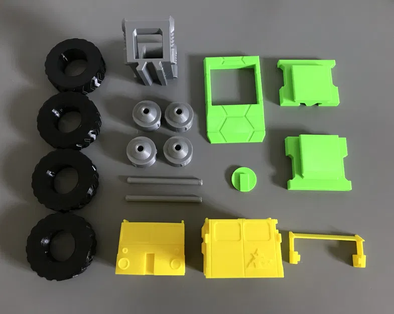 Xe tải quái vật Mini Party Wagon của TMNT - Image 4