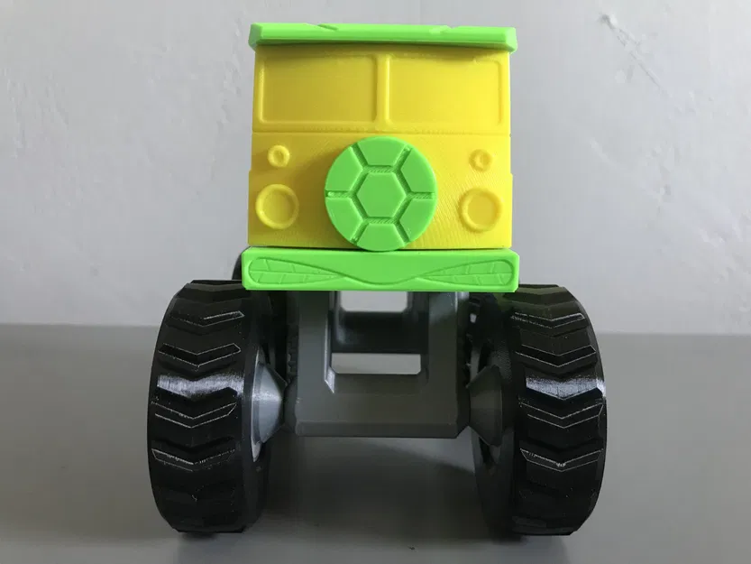 Xe tải quái vật Mini Party Wagon của TMNT - Image 7