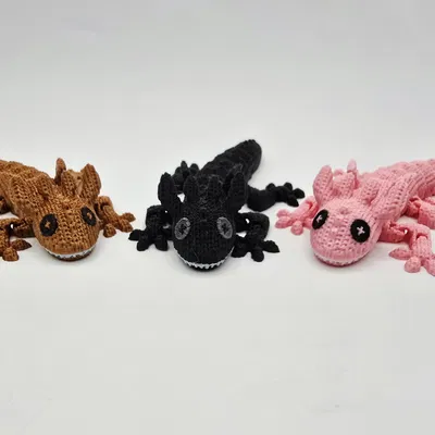 Chìa khóa hình rồng đan móc linh hoạt