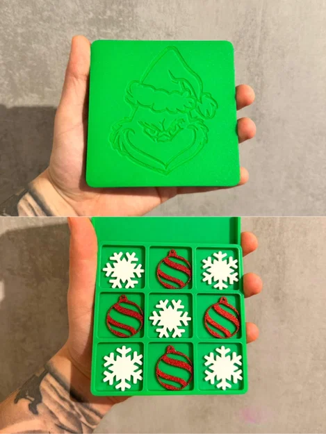 Bàn cờ Tic Tac Toe phiên bản Giáng Sinh - Image 1