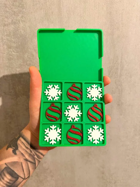 Bàn cờ Tic Tac Toe phiên bản Giáng Sinh - Image 3