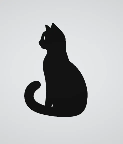 Tranh tường hình mèo katze 003 - Image 1