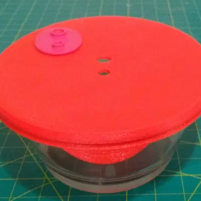 Nắp đậy và nắp thông hơi cho bát oval Pyrex 8500