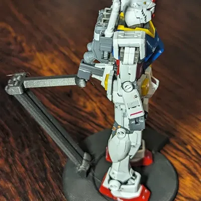 Bộ chuyển đổi đế Lucky 13 cho Gunpla RG 5mm