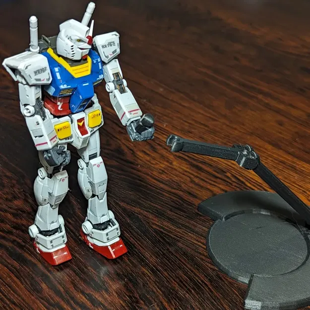 Bộ chuyển đổi đế Lucky 13 cho Gunpla RG 5mm - Image 2