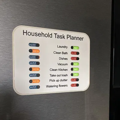 Kế hoạch công việc gia đình tiện lợi và thông minh