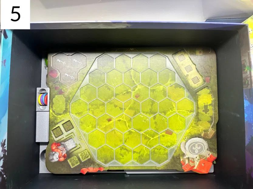 Bộ chèn phiên bản đặc biệt Castles of Burgundy với gạch acrylic - Image 2