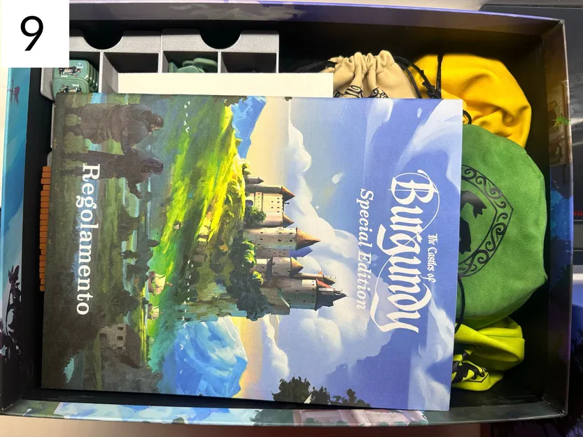 Bộ chèn phiên bản đặc biệt Castles of Burgundy với gạch acrylic - Image 7