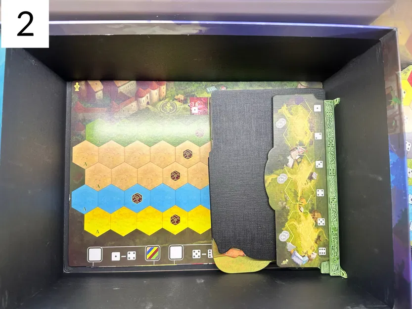 Bộ chèn phiên bản đặc biệt Castles of Burgundy với gạch acrylic - Image 10