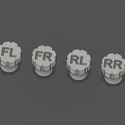 Nắp van vị trí cho lốp xe theo mùa