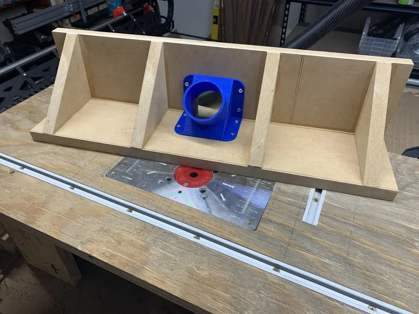 Cổng thu bụi (v1.0) cho bàn router DIY sử dụng ống 2.5 - Image 14